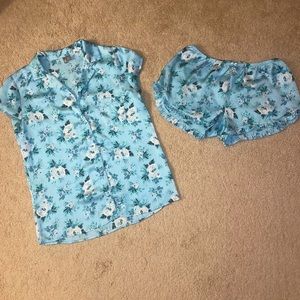Satin matching set pajamas